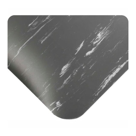 Tennesee Mat Co Wearwell Tile-Top SpongeCote Anti Fatigue Mat 7/8in Thick 2' x 3' Charcoal 419.78x2x3AMCH